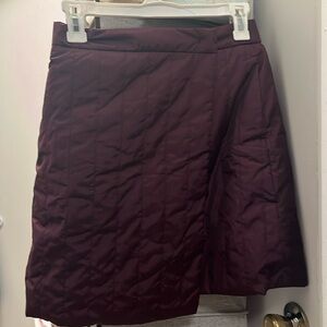 Uniqlo fleece lined wrap skirt